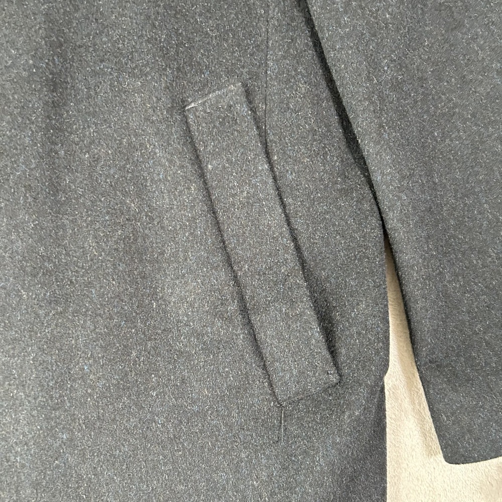 Nwot Loro Piana Capolavoro Peacoat Coat Mens 2xl Blue Wool Fabric Made In Italy View 6